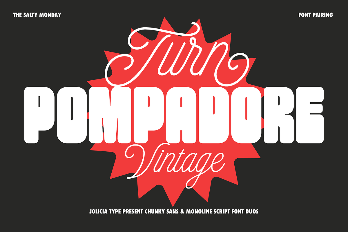 The Salty Monday | Font Duo, a Sans Serif Font by Jolicia Type (Photo 5 of 13)