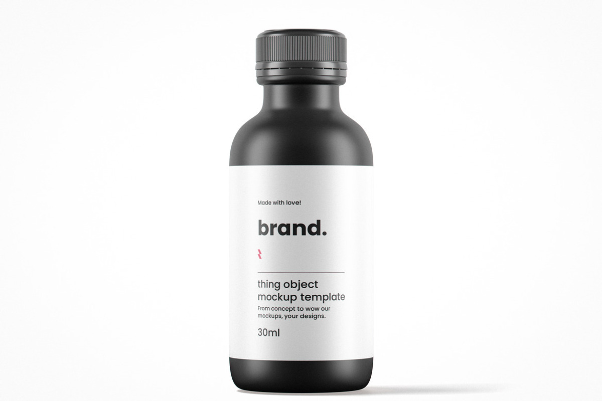 Boston Bottle Mockup Pack, a Packaging Mockup by Designer Dude (Photo 3 of 6)