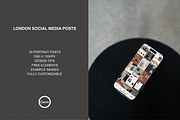 CANVA London Bold Social Media Posts, a Social Media Template by thebusinessoutfit (Thumbnail 3 of 16)
