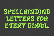 Haunted Letters is a Halloween font, a Handwritten Font by Brown Cupple (Thumbnail 5 of 11)