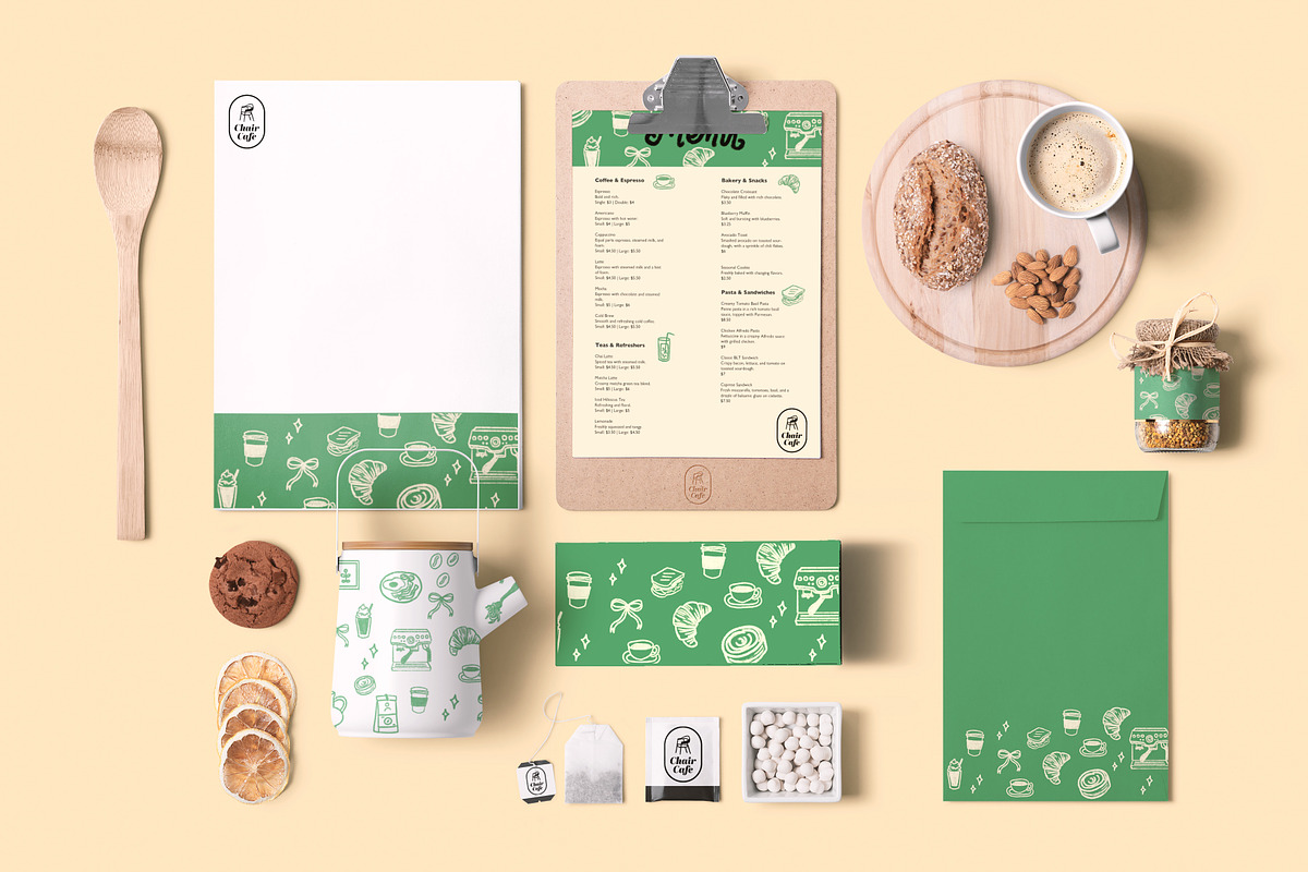 Cafe, Restaurant, Food & Drinks Pack, a Graphic by Plainly Simple Store (Photo 2 of 20)