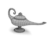 Aladin Lamp, an Object 3D Model by Tedi Permana (Thumbnail 6 of 7)