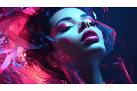 Neon dreams abstract illustration -, an Arts & Entertainment Photo by Aimagenarium@gmail.com