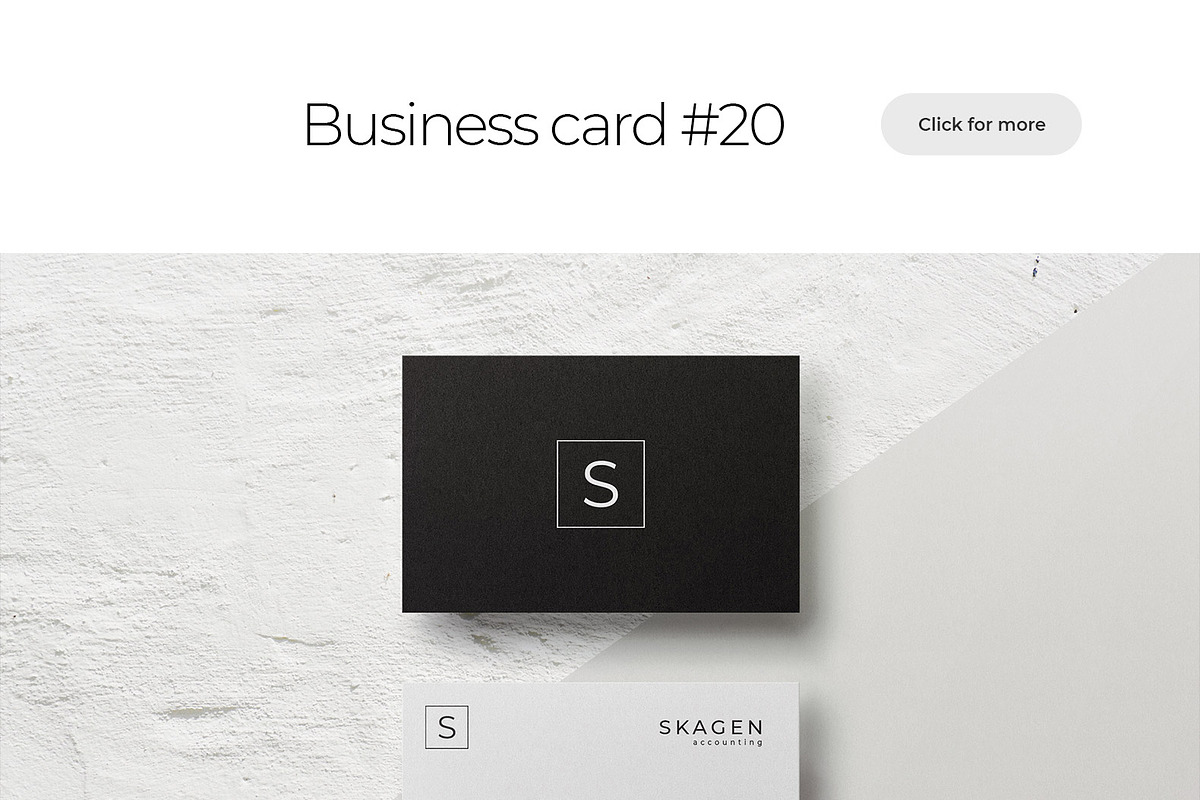 Business Card Mockup Template Bundle, a Business Card Template by PrintPixel (Photo 85 of 104)