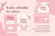 Birthday Party Canva Invitation, a Design Template by TemplateCastleStore (Thumbnail 6 of 6)