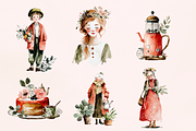 Whimsy Cottagecore Set, an Animal Illustration by GiraffeCreative (Thumbnail 5 of 20)