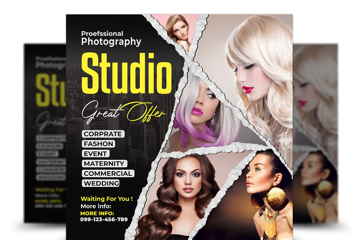 Photography Flyer, a Flyer Template by AfzaalGraphics (Photo 1 of 2)