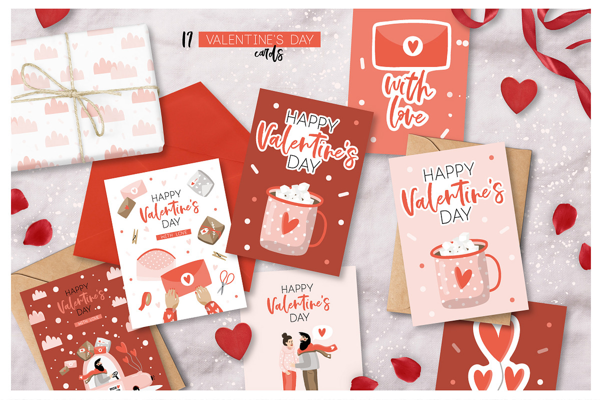 Valentine's Day - graphic collection, a Person Illustration by lokko studio (Photo 4 of 6)