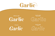 Garlic / elegant font, a Sans Serif Font by Java pep (Thumbnail 2 of 16)