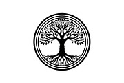 Tree of Life Circle Frame Bundle, an Illustration by Gaye Art (Thumbnail 5 of 51)
