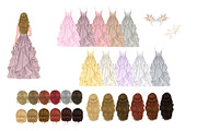Bride Groom Clipart, a Person Illustration by ColorfulPT (Thumbnail 4 of 7)