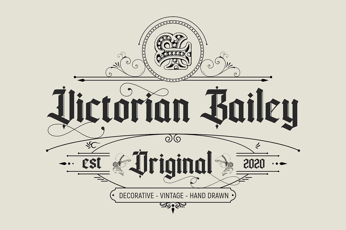 Bailey barker, a Serif Font by LetterStock (Photo 5 of 7)