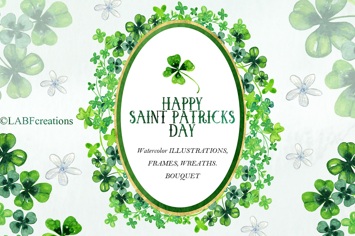 Happy Saint Patricks Day, a Texture Illustration by LABFcreations (Photo 5 of 8)