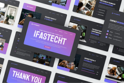Ifastech It & Technology PowerPoint, a Presentation Template by SquidPixey (Thumbnail 5 of 6)