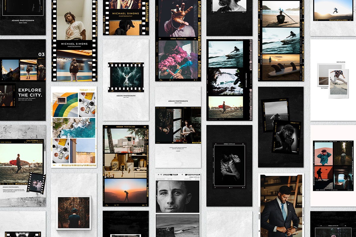 Film Frame Bundle, a Social Media Template by Analogi Studio (Photo 12 of 53)