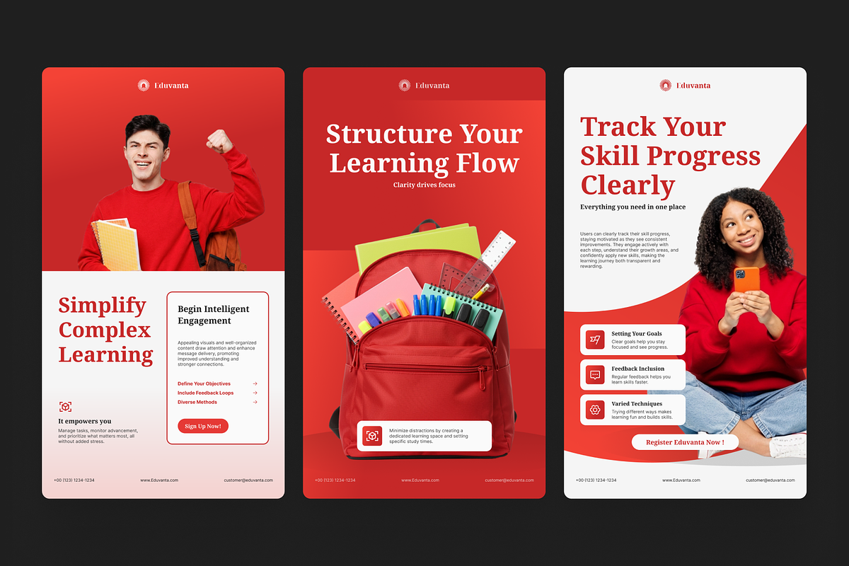 Education and Course Social Media, a Social Media Template by SLAB! Design (Photo 5 of 8)