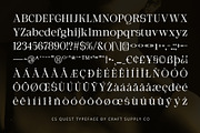 CS Quest – Classic Font, a Serif Font by Craft Supply Co. (Thumbnail 8 of 8)