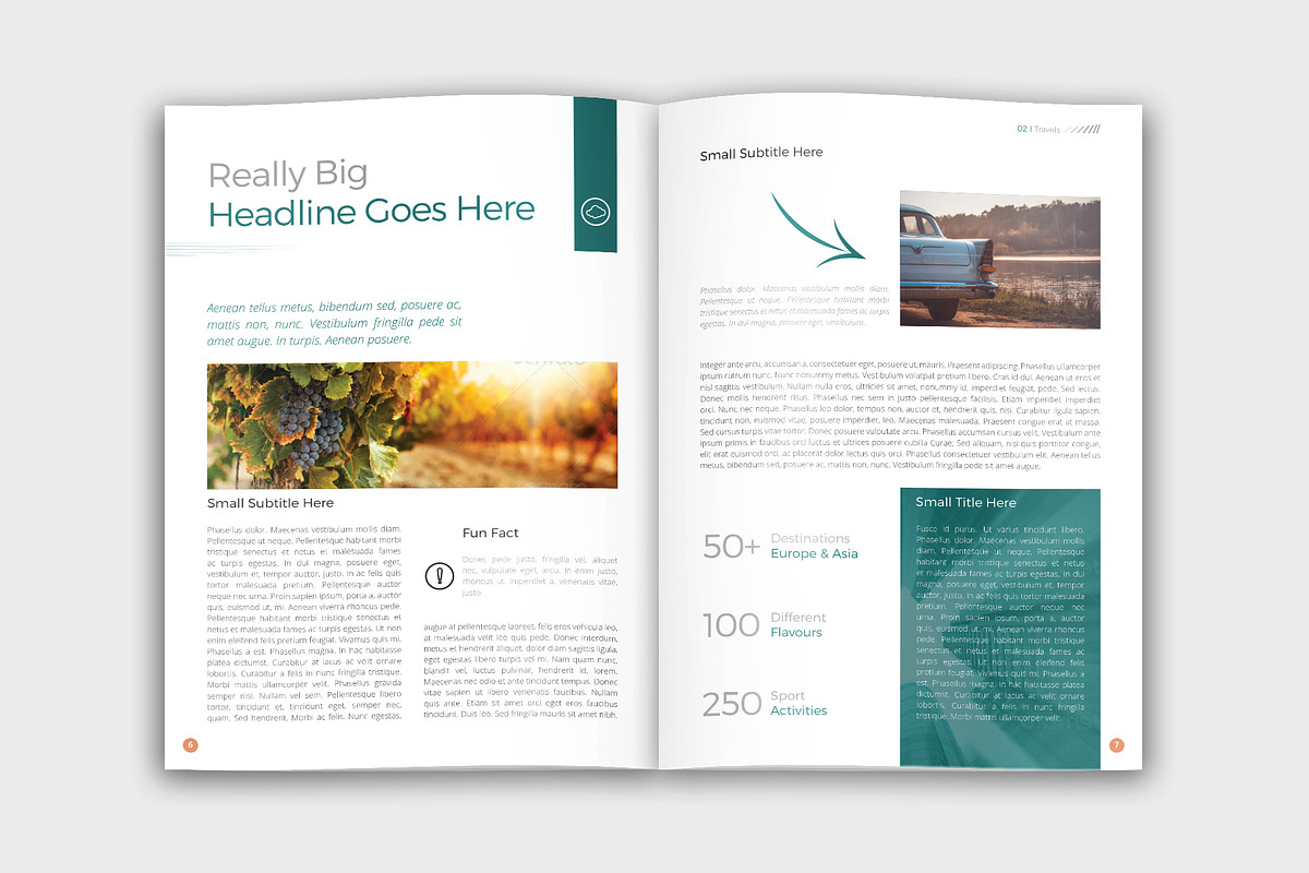 Vertical Corporate Booklet, a Brochure Template by velvetmade.designs (Photo 4 of 10)