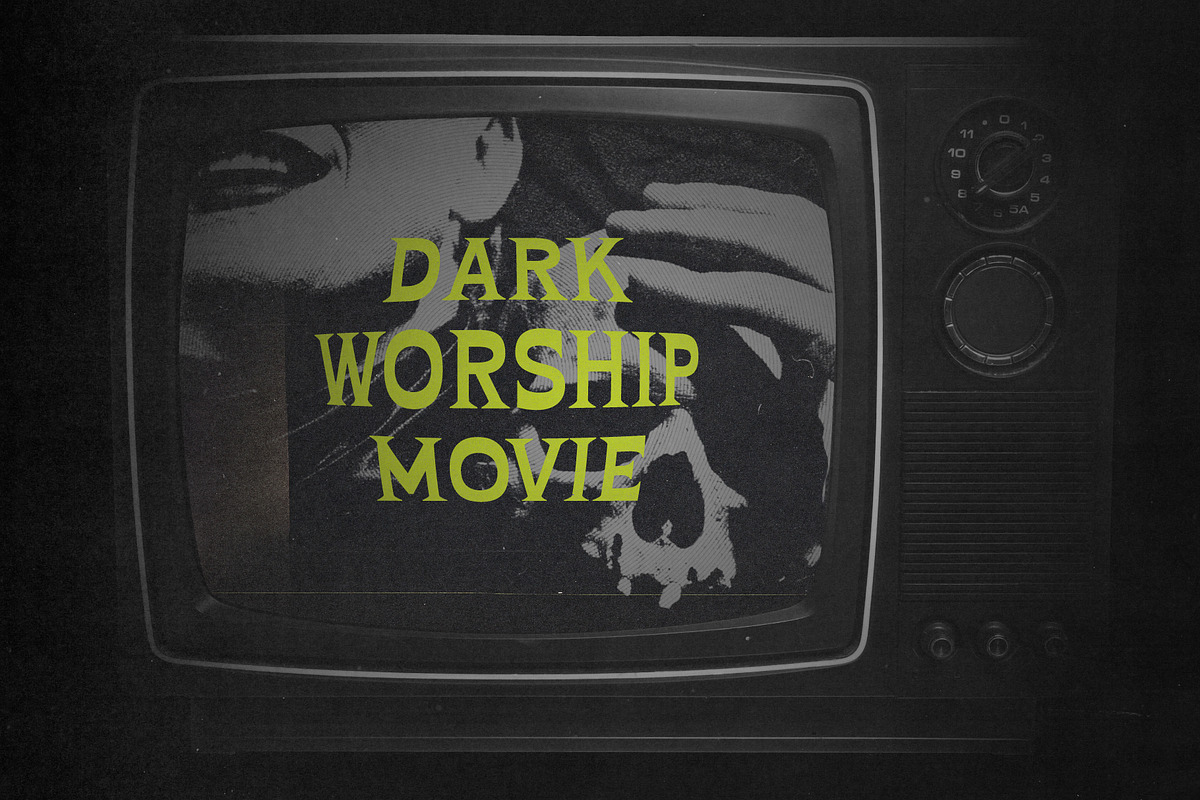 Crowsbeat – Reversed Contrast Horror, a Serif Font by Drizy (Photo 9 of 10)