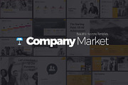 Company Market Keynote, a Presentation Template by Stock Shape (Thumbnail 1 of 7)