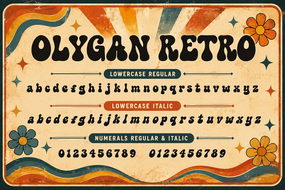 Olygan Retro, a Blackletter Font by Yoga Letter (Photo 7 of 10)