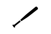 Baseball Bat Silhouette Vector Bundl, an Illustration by Creativeshirt (Thumbnail 9 of 51)