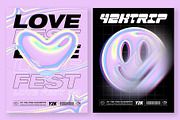 Y2K PNG Elements - 7 Color Versions, an Object Graphic by Graphicdome (Thumbnail 7 of 11)
