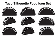 Stuffed Taco Silhouette Collection, an Object Graphic by Designer_Momina (Thumbnail 1 of 3)