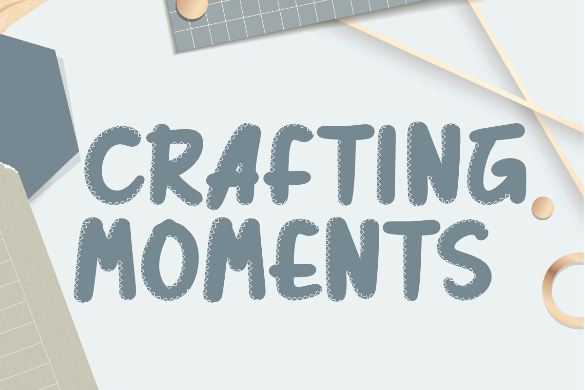 Keenyo Crafted Playful Font, a Handwritten Font by Bayuktx (Photo 6 of 6)
