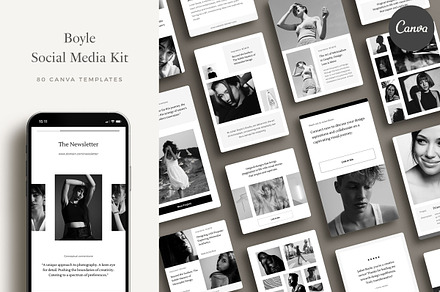 Boyle Social Media Kit, a Social Media Template by Ruben Stom