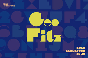 Geo Fitz - geometric font