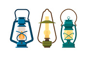 Vintage Camping Lantern Collection, an Object Graphic by Alex Krugli (Thumbnail 5 of 6)