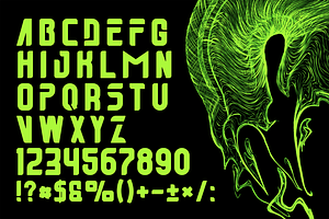 Subotica Futuristic Y2k Display Font