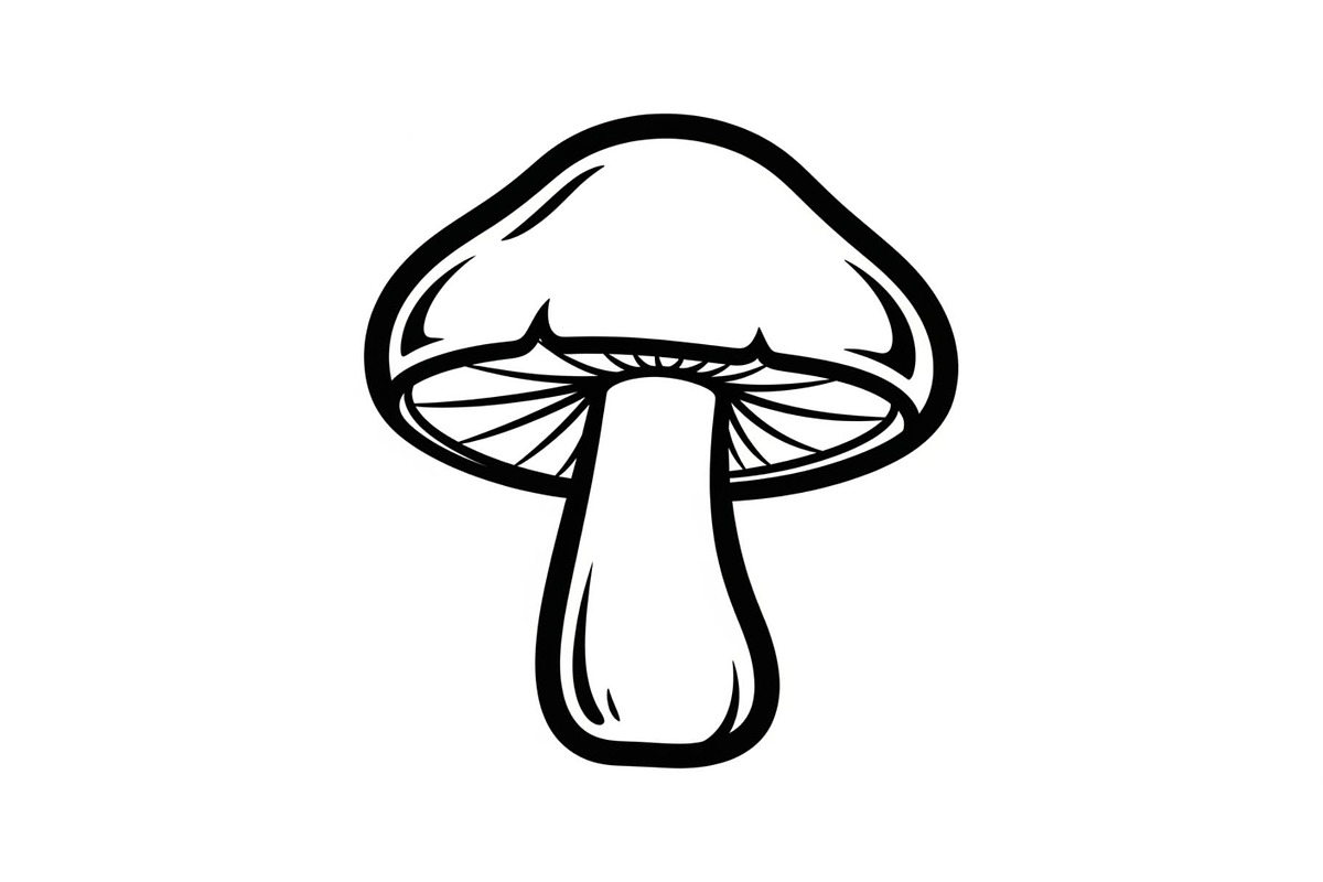 Hand Drawn Mushroom SVG Bundle, an Illustration by jahid234 (Photo 26 of 51)