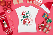 Funny Christmas SVG Quotes Bundle, a Food Illustration by Anastasia Feya (Thumbnail 5 of 9)