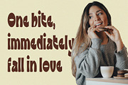Chopis - Food Font, a Handwritten Font by Boril Std (Thumbnail 9 of 10)