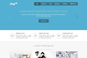 Leaf - Creative HTML5 Template
