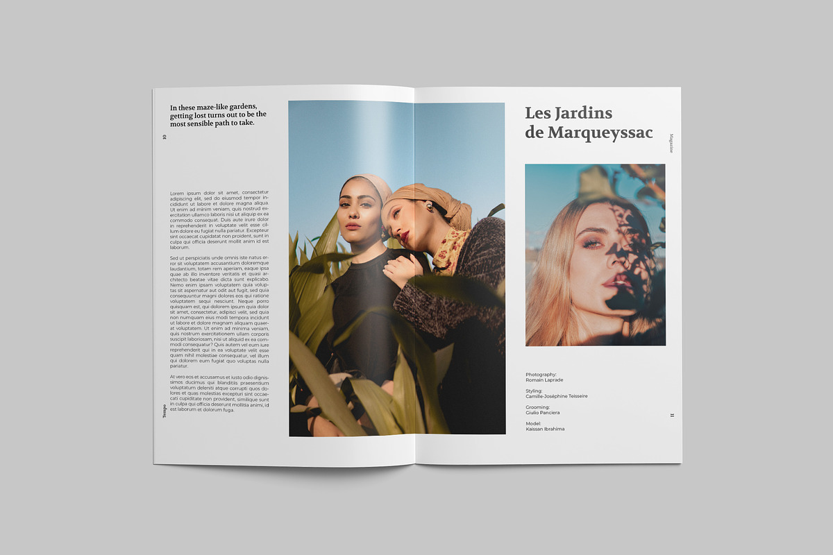 Tempo / Brochure Portfolio Template, a Brochure Template by Bervisual (Photo 4 of 6)