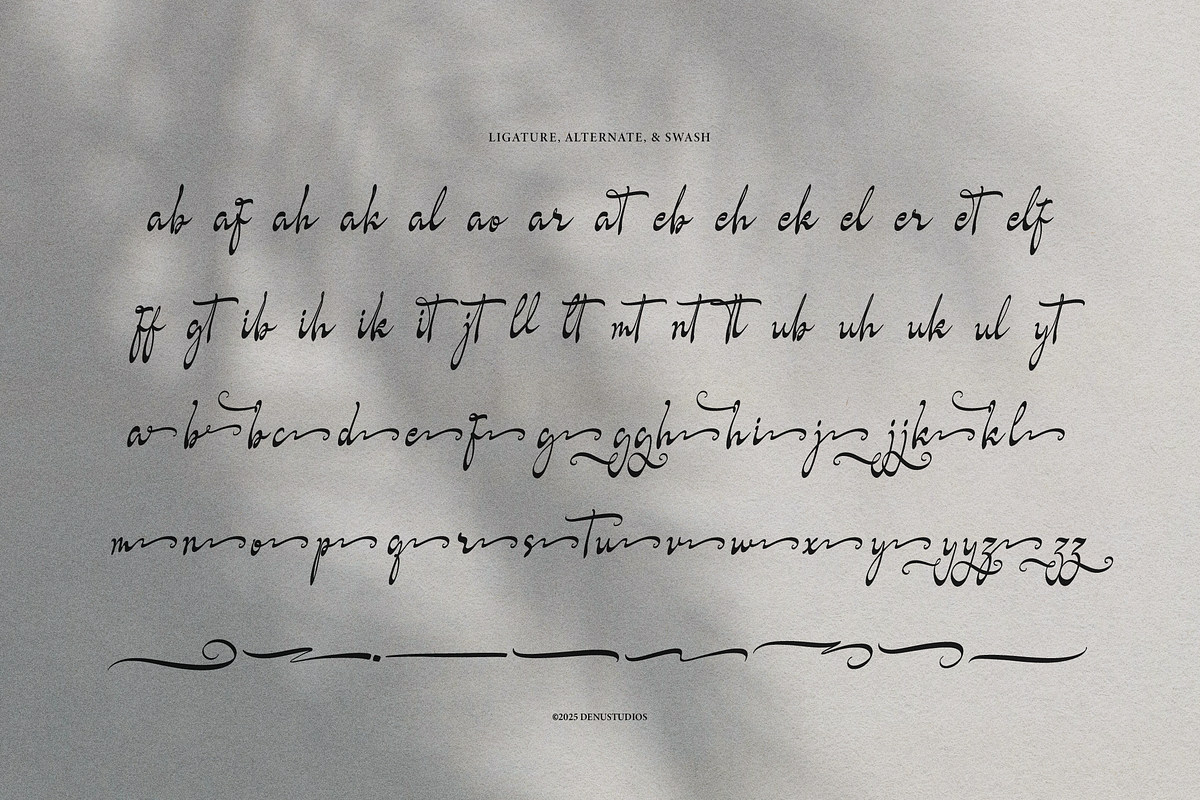Feriska Monathy | Classic Signature, a Script Font by Denustudios (Photo 13 of 13)