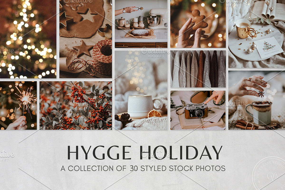 Hygge Holiday Styled Photo Bundle, a Holiday Photo by Oui Create Studio (Photo 1 of 10)