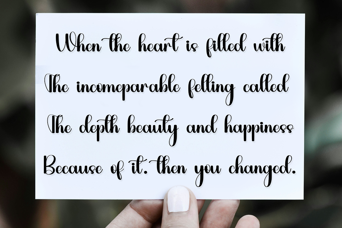Stylish, a Handwritten Font by InermediaSTUDIO (Photo 3 of 7)