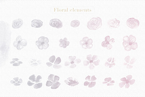 Floral Watercolor Photoshop Brushes