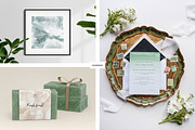 CALM LAND | Watercolor backgrounds, a Texture Graphic by SweetRenieDesigns (Thumbnail 7 of 8)