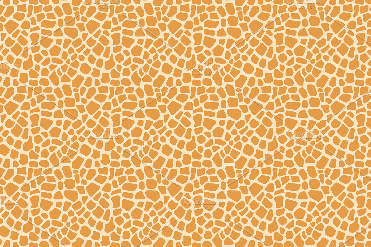 Seamless Giraffe pattern, a Pattern Graphic by Queen of Infographics (Photo 2 of 2)