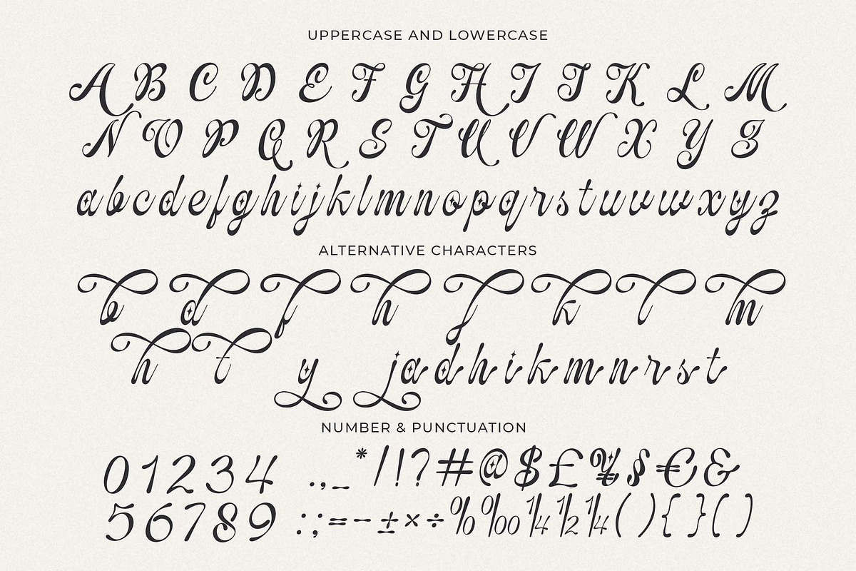 Ovelyned a Calligraphy Script Font, a Script Font by Blankids Studio (Photo 7 of 9)