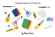 Art Tools, an Object Illustration by Decor Lines (Thumbnail 5 of 15)