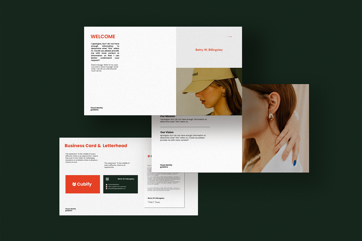 Branding Guideline Template, a Presentation Template by Studio Industry (Photo 5 of 10)