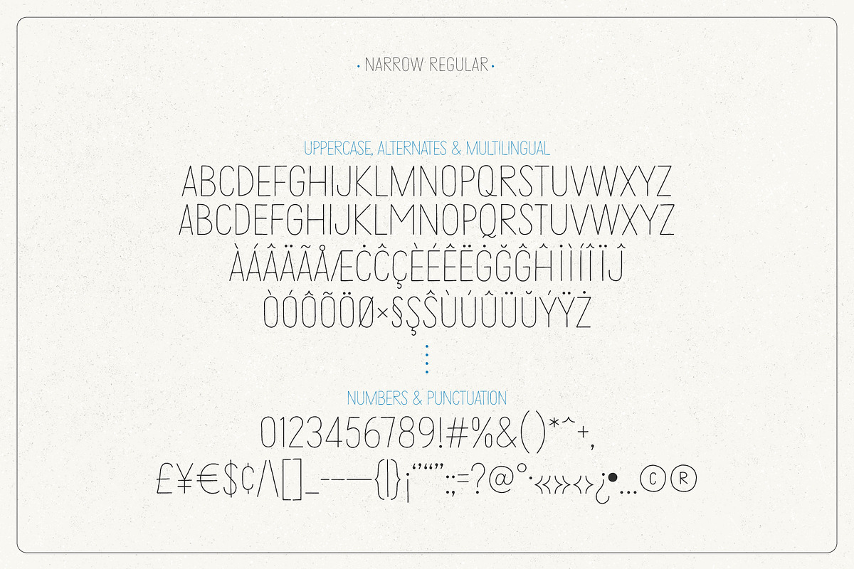 Outer Limits - Skinny Display Font, a Font by Idle Letters (Photo 9 of 16)