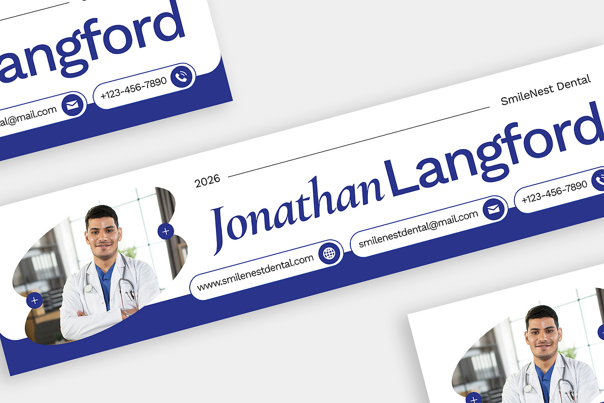 SmileNest Dental - Linkedin Banner preview 3
