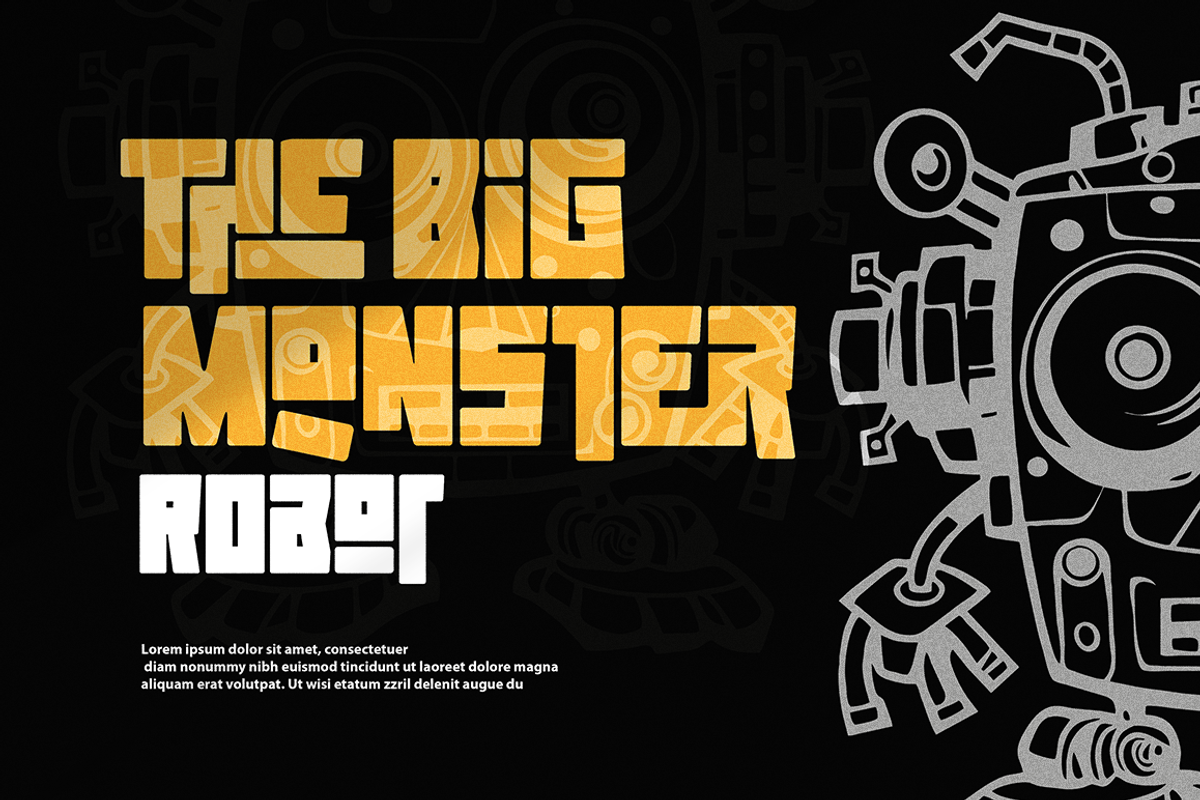 GoBlock - Heavy Font, a Blackletter Font by Grontype (Photo 3 of 10)